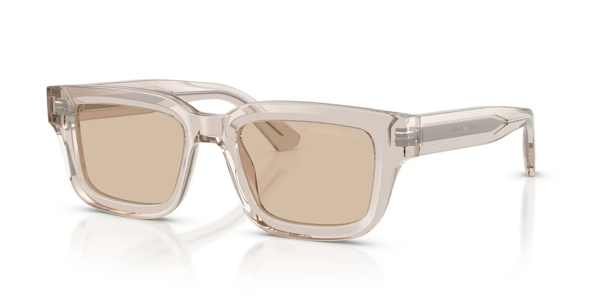 Emporio Armani EA4270F transparent tundra square sunglasses