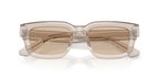 Emporio Armani EA4270F transparent tundra square sunglasses, detail view 1