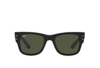 Ray-Ban Mega Wayfarer RB0840S square sunglasses, angled view