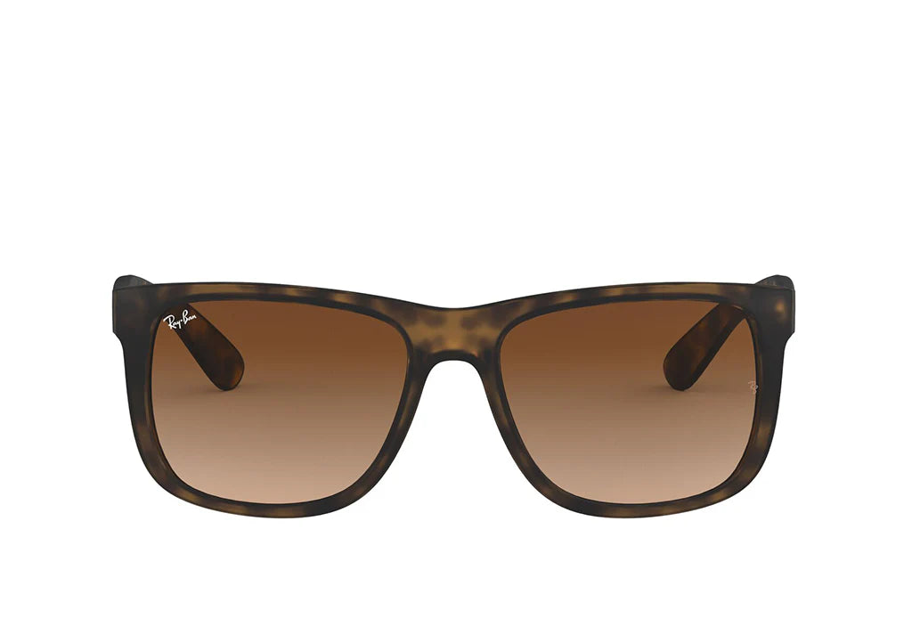 Ray-Ban Justin RB4165 rectangle sunglasses, angled view