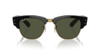 Ray-Ban Mega Clubmaster RB0316 black square sunglasses, detail view 1