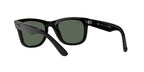 Ray-Ban Reverse RBR0502S black square sunglasses, detail view 2